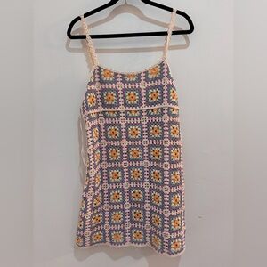 ZARA crotchet dress
